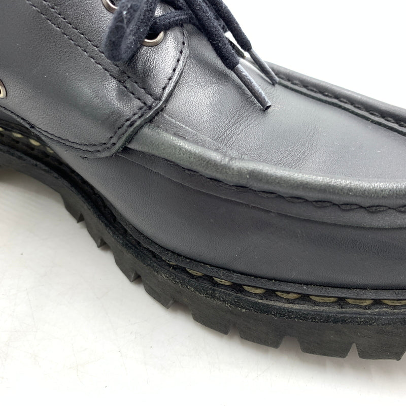 【中古品】【メンズ】 Paraboot パラブーツ CHIMEY JANNU 200817 シメイ ジャンヌ モカシンシューズ 靴 スムースレザー 164-260727-ko-02-tei サイズ：6.5 カラー：ブラック 万代Net店