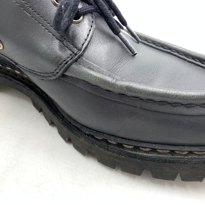 【中古品】【メンズ】 Paraboot パラブーツ CHIMEY JANNU 200817 シメイ ジャンヌ モカシンシューズ 靴 スムースレザー 164-260727-ko-02-tei サイズ：6.5 カラー：ブラック 万代Net店