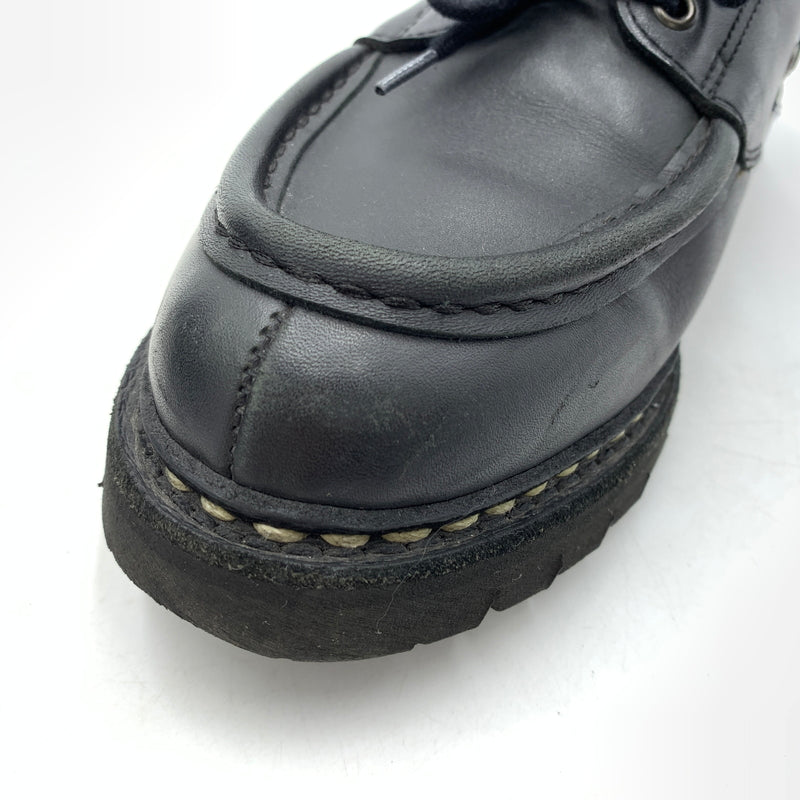 【中古品】【メンズ】 Paraboot パラブーツ CHIMEY JANNU 200817 シメイ ジャンヌ モカシンシューズ 靴 スムースレザー 164-260727-ko-02-tei サイズ：6.5 カラー：ブラック 万代Net店