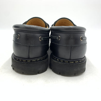 【中古品】【メンズ】 Paraboot パラブーツ CHIMEY JANNU 200817 シメイ ジャンヌ モカシンシューズ 靴 スムースレザー 164-260727-ko-02-tei サイズ：6.5 カラー：ブラック 万代Net店