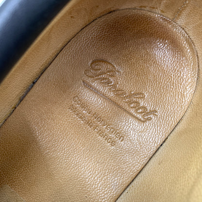 【中古品】【メンズ】 Paraboot パラブーツ CHIMEY JANNU 200817 シメイ ジャンヌ モカシンシューズ 靴 スムースレザー 164-260727-ko-02-tei サイズ：6.5 カラー：ブラック 万代Net店