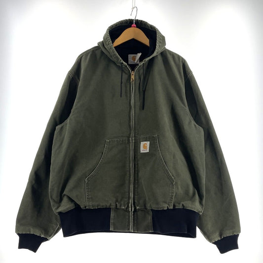 【中古品】【メンズ】 Carhartt カーハート ACTIVE JACKET アクティブ ジャケット アウター 145-260727-yo-10-tei サイズ：表記消え カラー：モスグリーン 万代Net店