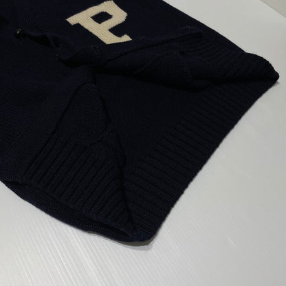 【中古品】【メンズ】 POLO by Ralph Lauren ポロ・ラルフローレン KNIT CARDIGAN ニット カーディガン アウター 147-260730-ss-06-tei サイズ：L カラー：ネイビー 万代Net店