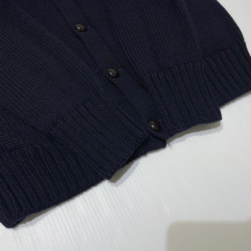 【中古品】【メンズ】 POLO by Ralph Lauren ポロ・ラルフローレン KNIT CARDIGAN ニット カーディガン アウター 147-260730-ss-06-tei サイズ：L カラー：ネイビー 万代Net店