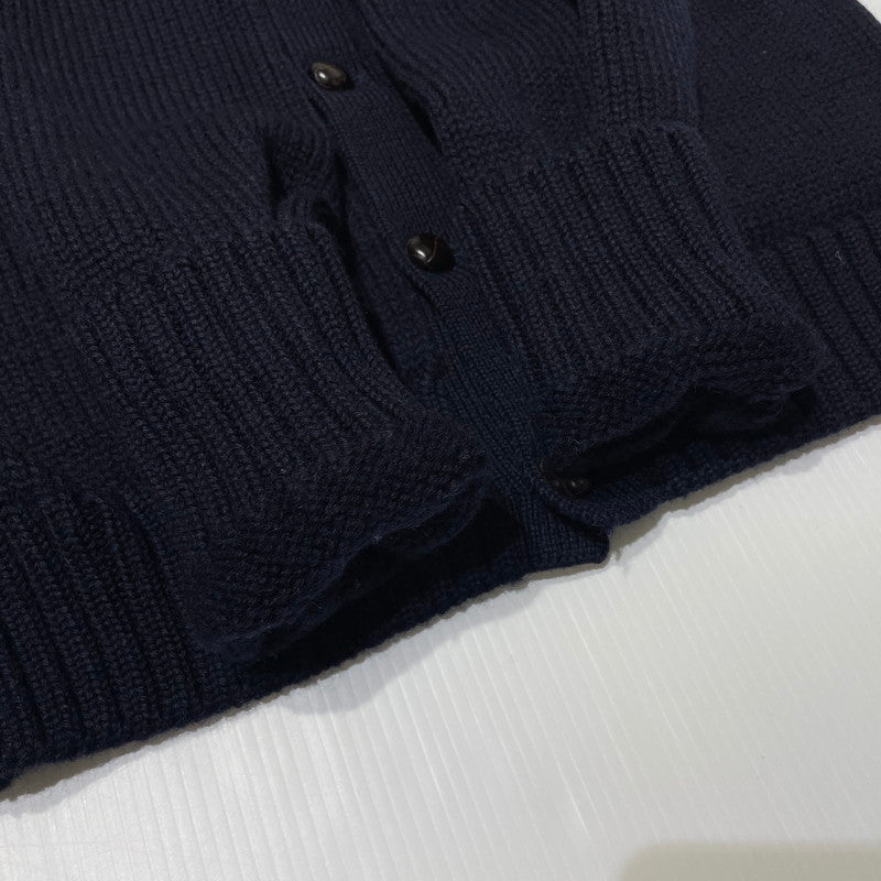 【中古品】【メンズ】 POLO by Ralph Lauren ポロ・ラルフローレン KNIT CARDIGAN ニット カーディガン アウター 147-260730-ss-06-tei サイズ：L カラー：ネイビー 万代Net店