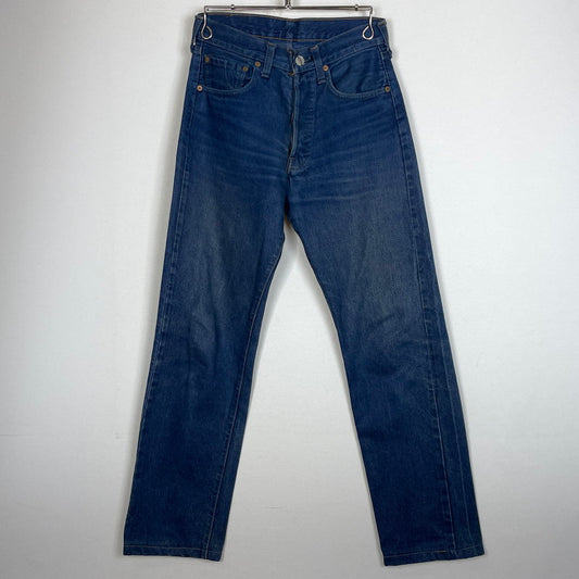 【中古品】【メンズ】 Levi’s リーバイス 66後期 501 DENIM PANTS デニム パンツ ボトムス ジーンズ スモールe ボタン裏刻印2 156-260730-ss-14-tei サイズ：W27L36 カラー：インディゴ 万代Net店