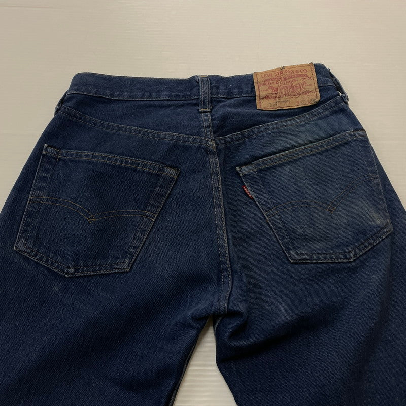 【中古品】【メンズ】 Levi’s リーバイス 66後期 501 DENIM PANTS デニム パンツ ボトムス ジーンズ スモールe ボタン裏刻印2 156-260730-ss-14-tei サイズ：W27L36 カラー：インディゴ 万代Net店