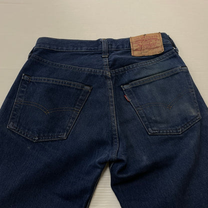【中古品】【メンズ】 Levi’s リーバイス 66後期 501 DENIM PANTS デニム パンツ ボトムス ジーンズ スモールe ボタン裏刻印2 156-260730-ss-14-tei サイズ：W27L36 カラー：インディゴ 万代Net店
