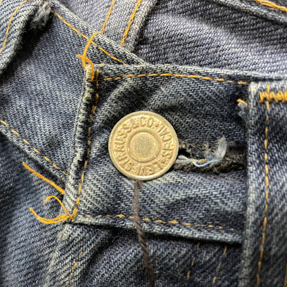 【中古品】【メンズ】 Levi’s リーバイス 66後期 501 DENIM PANTS デニム パンツ ボトムス ジーンズ スモールe ボタン裏刻印2 156-260730-ss-14-tei サイズ：W27L36 カラー：インディゴ 万代Net店