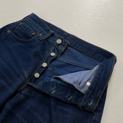 【中古品】【メンズ】 Levi’s リーバイス 66後期 501 DENIM PANTS デニム パンツ ボトムス ジーンズ スモールe ボタン裏刻印2 156-260730-ss-14-tei サイズ：W27L36 カラー：インディゴ 万代Net店