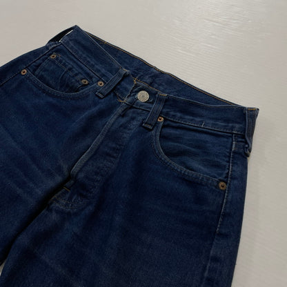 【中古品】【メンズ】 Levi’s リーバイス 66後期 501 DENIM PANTS デニム パンツ ボトムス ジーンズ スモールe ボタン裏刻印2 156-260730-ss-14-tei サイズ：W27L36 カラー：インディゴ 万代Net店