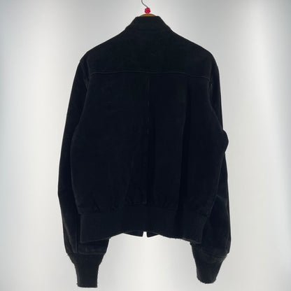 【中古品】【メンズ】 SCHOTT ショット 90's SUEDE LEATHER JACKET 90年代 スエード レザー ジャケット アウター 145-260727-yo-11-tei サイズ：38 カラー：ブラック 万代Net店
