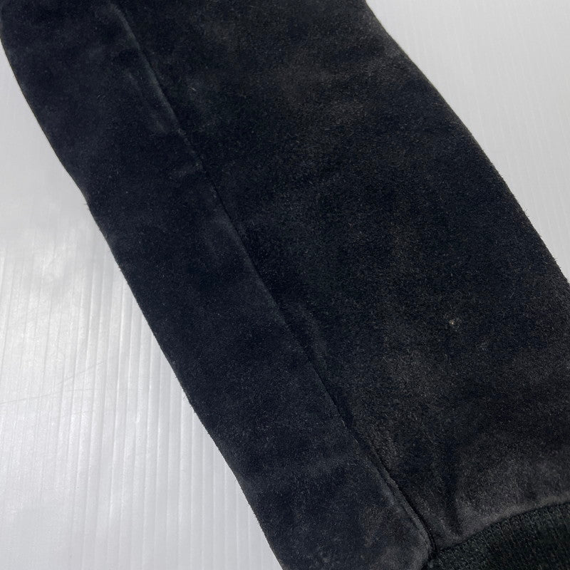 【中古品】【メンズ】 SCHOTT ショット 90's SUEDE LEATHER JACKET 90年代 スエード レザー ジャケット アウター 145-260727-yo-11-tei サイズ：38 カラー：ブラック 万代Net店