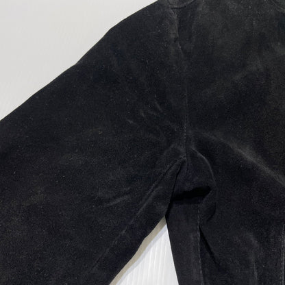 【中古品】【メンズ】 SCHOTT ショット 90's SUEDE LEATHER JACKET 90年代 スエード レザー ジャケット アウター 145-260727-yo-11-tei サイズ：38 カラー：ブラック 万代Net店