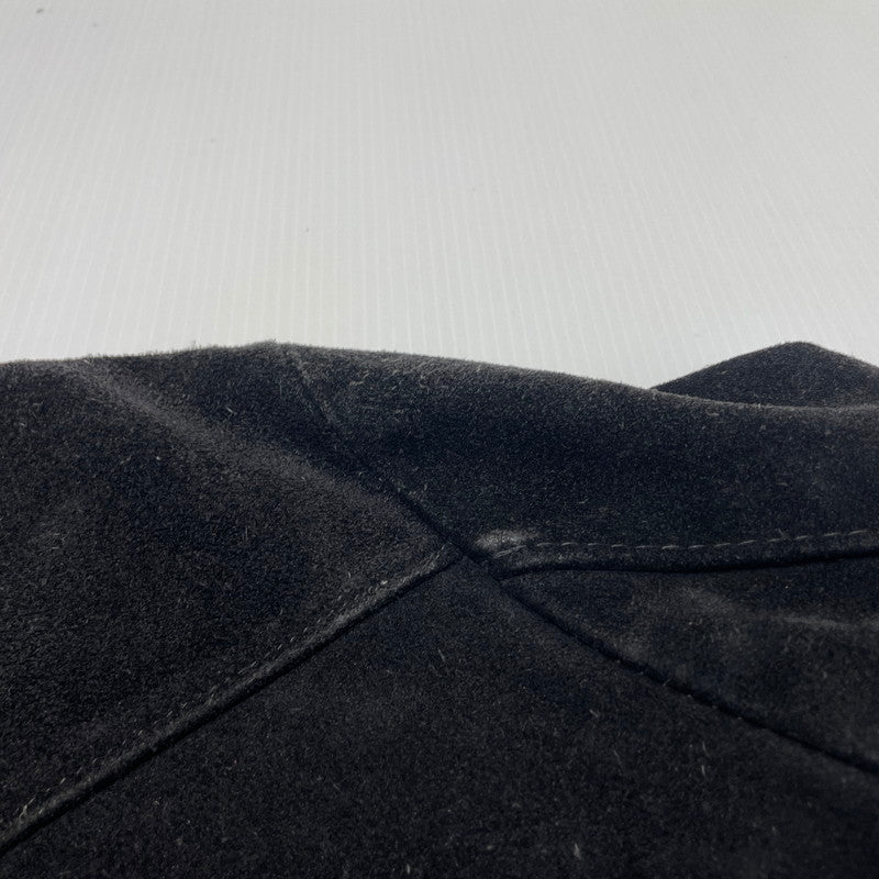 【中古品】【メンズ】 SCHOTT ショット 90's SUEDE LEATHER JACKET 90年代 スエード レザー ジャケット アウター 145-260727-yo-11-tei サイズ：38 カラー：ブラック 万代Net店