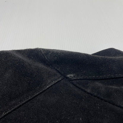 【中古品】【メンズ】 SCHOTT ショット 90's SUEDE LEATHER JACKET 90年代 スエード レザー ジャケット アウター 145-260727-yo-11-tei サイズ：38 カラー：ブラック 万代Net店