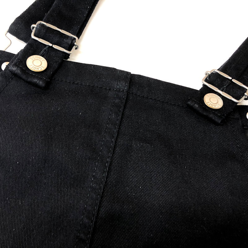【中古品】【メンズ】 SCHOTT TC WORK OVERALL 3186001 ワーク オーバーオール ボトムス 145-260727-sa-04-tei サイズ：M カラー：ブラック 万代Net店
