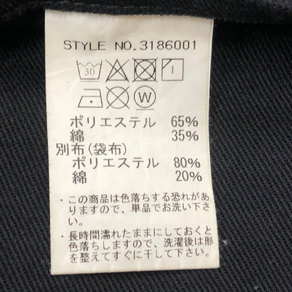 【中古品】【メンズ】 SCHOTT TC WORK OVERALL 3186001 ワーク オーバーオール ボトムス 145-260727-sa-04-tei サイズ：M カラー：ブラック 万代Net店