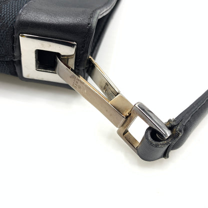 【中古品】【メンズ/レディース】 GUCCI グッチ 33900 GG柄 ワンショルダーバッグ カバン トートバッグ キャンパス×レザー 180-260727-ko-07-tei カラー：ブラック 万代Net店