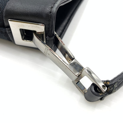 【中古品】【メンズ/レディース】 GUCCI グッチ 33900 GG柄 ワンショルダーバッグ カバン トートバッグ キャンパス×レザー 180-260727-ko-07-tei カラー：ブラック 万代Net店