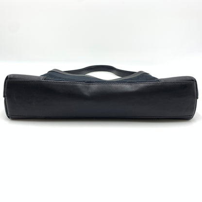 【中古品】【メンズ/レディース】 GUCCI グッチ 33900 GG柄 ワンショルダーバッグ カバン トートバッグ キャンパス×レザー 180-260727-ko-07-tei カラー：ブラック 万代Net店