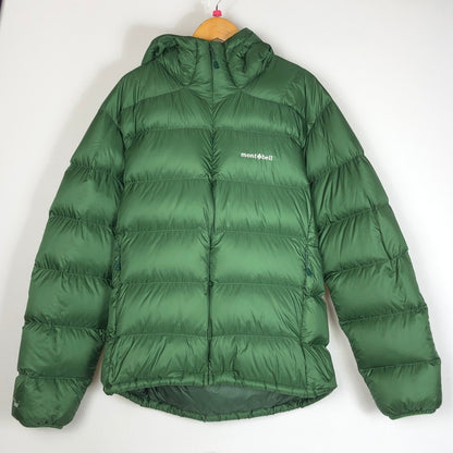 【中古品】【メンズ】 MONT BELL モンベル LIGHT ALPINE DOWN PARKER 1101606 ライト アルパイン ダウン パーカー アウター 144-260727-sa-07-tei サイズ：XL カラー：グリーン 万代Net店