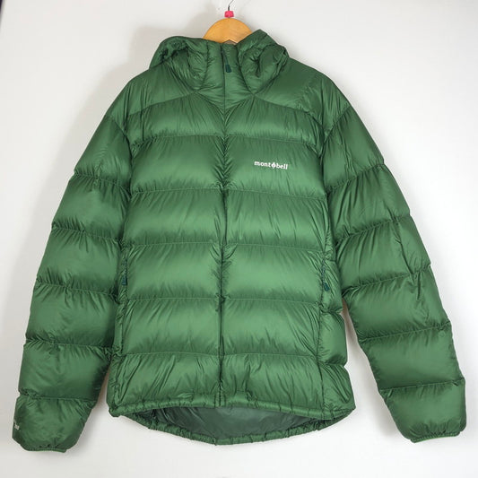 【中古品】【メンズ】 MONT BELL モンベル LIGHT ALPINE DOWN PARKER 1101606 ライト アルパイン ダウン パーカー アウター 144-260727-sa-07-tei サイズ：XL カラー：グリーン 万代Net店