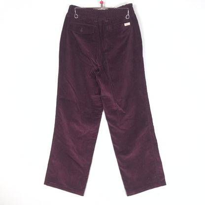 【中古品】【メンズ】 NOAH ノア CORDUROY PANTS コーデュロイ パンツ ボトムス 153-260727-sa-03-tei サイズ：32 カラー：ボルドー 万代Net店