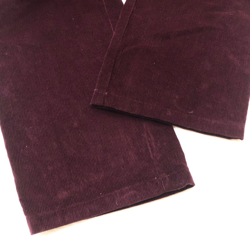 【中古品】【メンズ】 NOAH ノア CORDUROY PANTS コーデュロイ パンツ ボトムス 153-260727-sa-03-tei サイズ：32 カラー：ボルドー 万代Net店