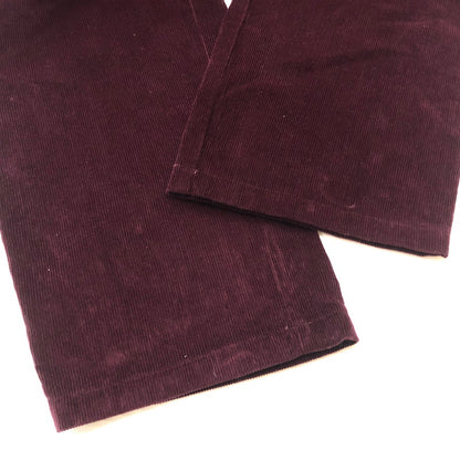 【中古品】【メンズ】 NOAH ノア CORDUROY PANTS コーデュロイ パンツ ボトムス 153-260727-sa-03-tei サイズ：32 カラー：ボルドー 万代Net店