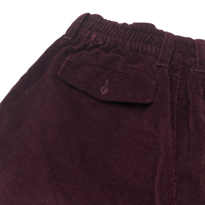 【中古品】【メンズ】 NOAH ノア CORDUROY PANTS コーデュロイ パンツ ボトムス 153-260727-sa-03-tei サイズ：32 カラー：ボルドー 万代Net店