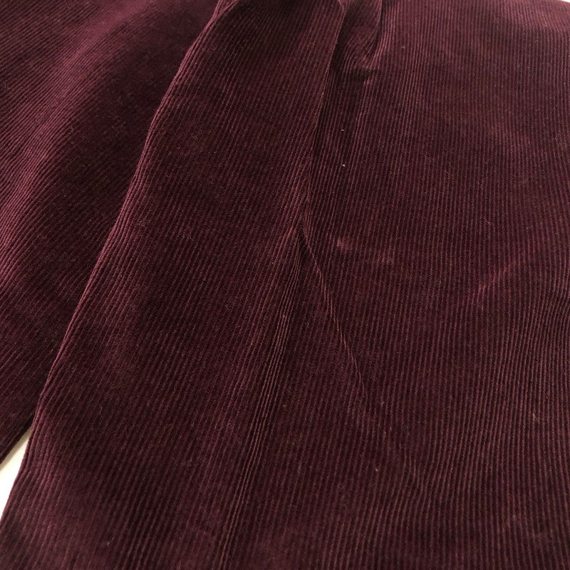【中古品】【メンズ】 NOAH ノア CORDUROY PANTS コーデュロイ パンツ ボトムス 153-260727-sa-03-tei サイズ：32 カラー：ボルドー 万代Net店