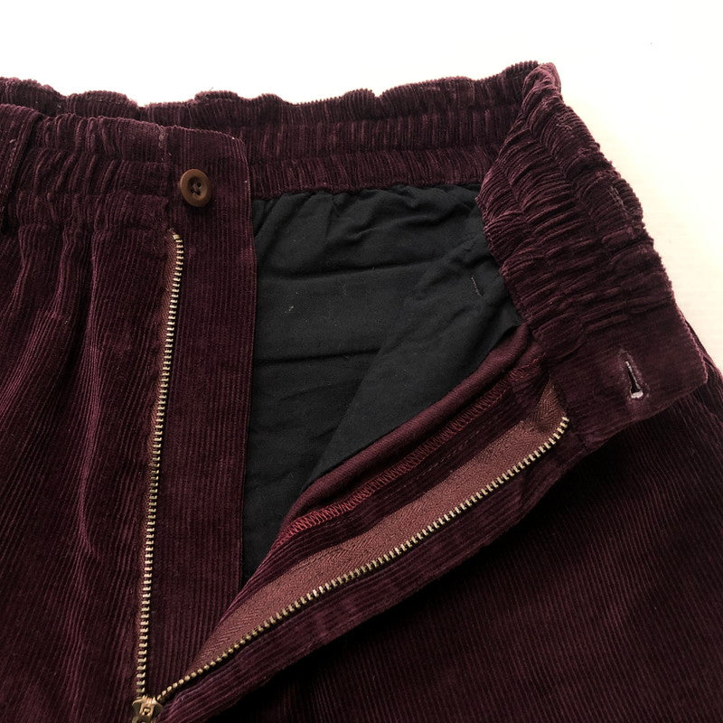 【中古品】【メンズ】 NOAH ノア CORDUROY PANTS コーデュロイ パンツ ボトムス 153-260727-sa-03-tei サイズ：32 カラー：ボルドー 万代Net店