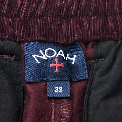 【中古品】【メンズ】 NOAH ノア CORDUROY PANTS コーデュロイ パンツ ボトムス 153-260727-sa-03-tei サイズ：32 カラー：ボルドー 万代Net店