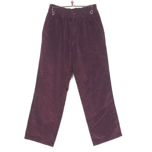 【中古品】【メンズ】 NOAH ノア CORDUROY PANTS コーデュロイ パンツ ボトムス 153-260727-sa-03-tei サイズ：32 カラー：ボルドー 万代Net店