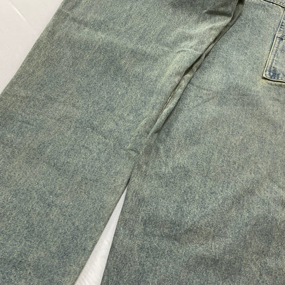 【中古品】【メンズ】 HUF ハフ KINDA LOOSE DOUBLE KNEES DENIM PANTS ルーズ ダブルニー カイダン デニム パンツ ボトムス ジーンズ 153-260801-sa-26-tei サイズ：32 カラー：インディゴ 万代Net店