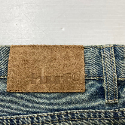 【中古品】【メンズ】 HUF ハフ KINDA LOOSE DOUBLE KNEES DENIM PANTS ルーズ ダブルニー カイダン デニム パンツ ボトムス ジーンズ 153-260801-sa-26-tei サイズ：32 カラー：インディゴ 万代Net店