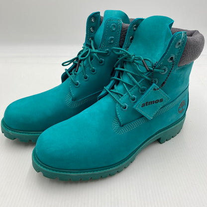 【中古美品】【メンズ】 Timberland ティンバーランド × atmos アトモス A1QG9-A1840 6IN PREM BT 6インチ プレミアムブーツ 164-260801-nm-11-tei サイズ：27cm カラー：ブルー 万代Net店