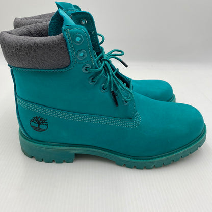 【中古美品】【メンズ】 Timberland ティンバーランド × atmos アトモス A1QG9-A1840 6IN PREM BT 6インチ プレミアムブーツ 164-260801-nm-11-tei サイズ：27cm カラー：ブルー 万代Net店