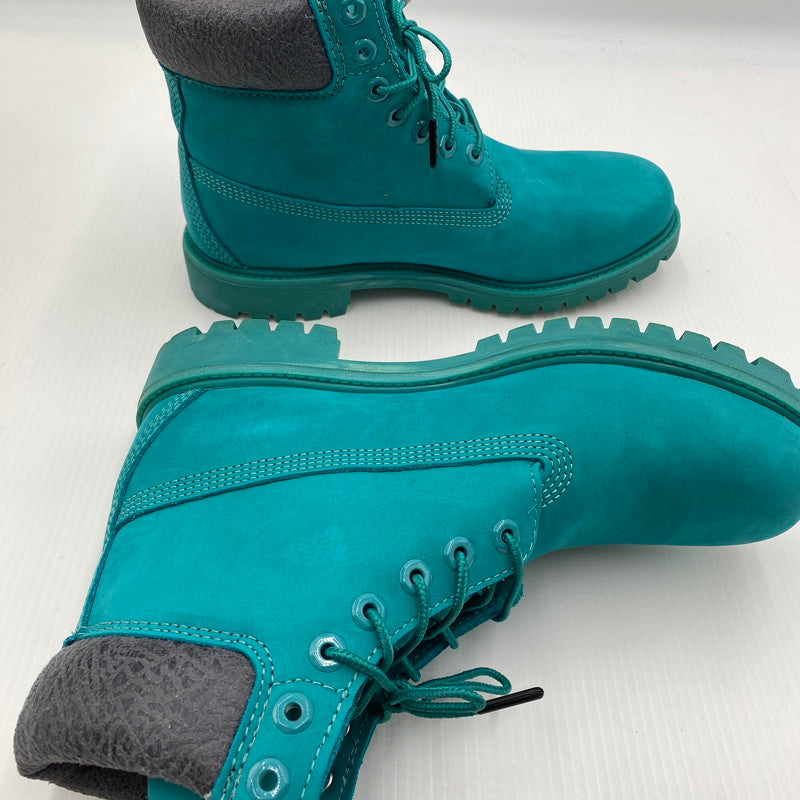 【中古美品】【メンズ】 Timberland ティンバーランド × atmos アトモス A1QG9-A1840 6IN PREM BT 6インチ プレミアムブーツ 164-260801-nm-11-tei サイズ：27cm カラー：ブルー 万代Net店