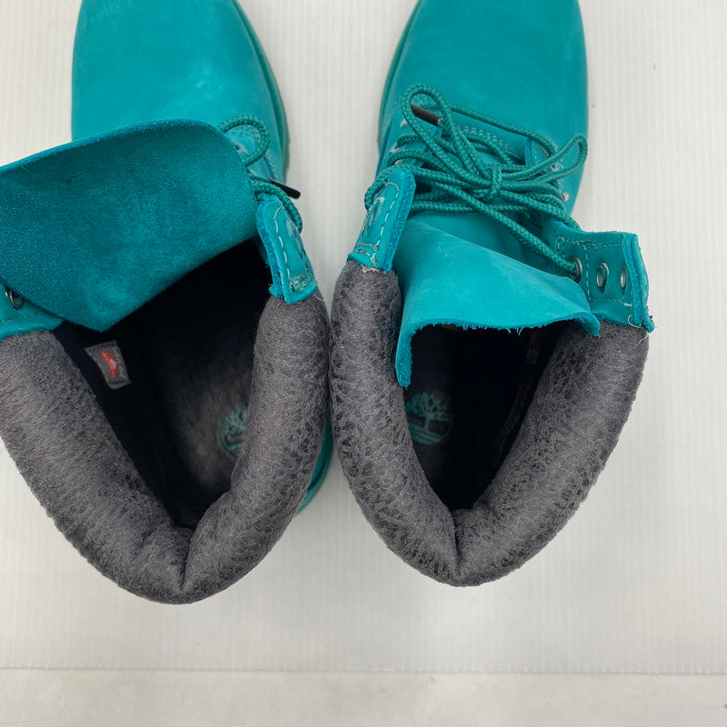 【中古美品】【メンズ】 Timberland ティンバーランド × atmos アトモス A1QG9-A1840 6IN PREM BT 6インチ プレミアムブーツ 164-260801-nm-11-tei サイズ：27cm カラー：ブルー 万代Net店