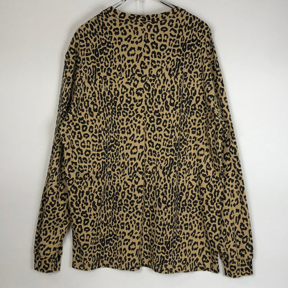 【中古品】【メンズ】 SUPREME シュプリーム 23FW SMALL BOX L/S TEE LEOPARD 2023年秋冬 スモール ボックス ロゴ ロングスリーブ Tシャツ レオパード 長袖 トップス 149-260727-sa-06-tei サイズ：L カラー：総柄 万代Net店