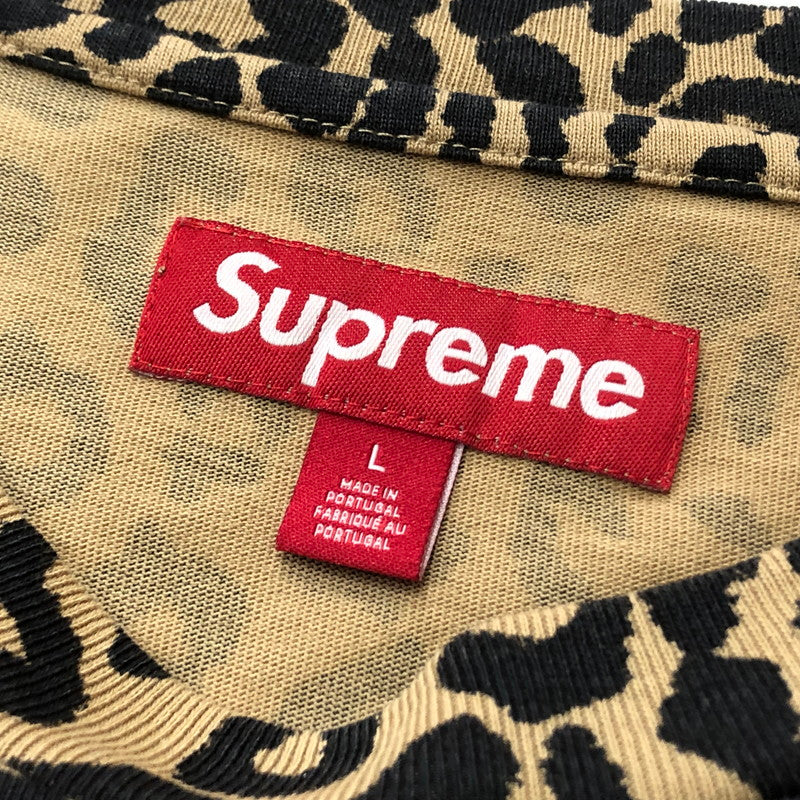 【中古品】【メンズ】 SUPREME シュプリーム 23FW SMALL BOX L/S TEE LEOPARD 2023年秋冬 スモール ボックス ロゴ ロングスリーブ Tシャツ レオパード 長袖 トップス 149-260727-sa-06-tei サイズ：L カラー：総柄 万代Net店