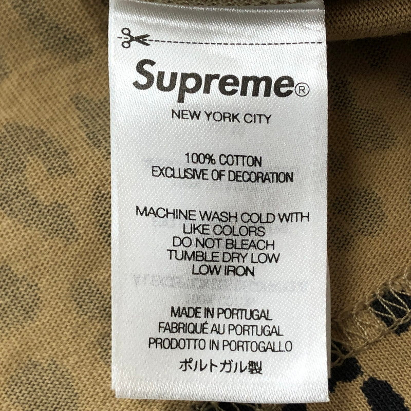【中古品】【メンズ】 SUPREME シュプリーム 23FW SMALL BOX L/S TEE LEOPARD 2023年秋冬 スモール ボックス ロゴ ロングスリーブ Tシャツ レオパード 長袖 トップス 149-260727-sa-06-tei サイズ：L カラー：総柄 万代Net店