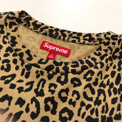 【中古品】【メンズ】 SUPREME シュプリーム 23FW SMALL BOX L/S TEE LEOPARD 2023年秋冬 スモール ボックス ロゴ ロングスリーブ Tシャツ レオパード 長袖 トップス 149-260727-sa-06-tei サイズ：L カラー：総柄 万代Net店