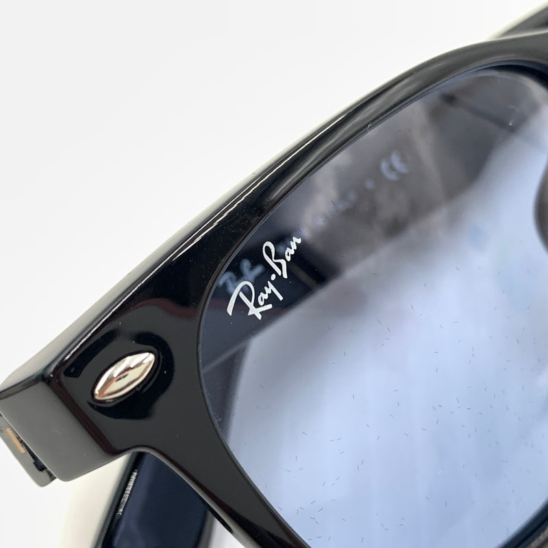 【中古品】【メンズ】 Ray-Ban レイバン NEW WAYFARER CLASSIC RB2132-F ニューウェイファーラークラシック サングラス アイウェア 203-260801-ko-07-tei サイズ：55□18-140 カラー：ブラック 万代Net店