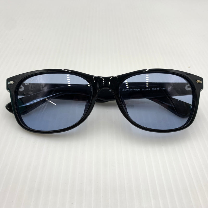 【中古品】【メンズ】 Ray-Ban レイバン NEW WAYFARER CLASSIC RB2132-F ニューウェイファーラークラシック サングラス アイウェア 203-260801-ko-07-tei サイズ：55□18-140 カラー：ブラック 万代Net店