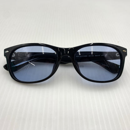 【中古品】【メンズ】 Ray-Ban レイバン NEW WAYFARER CLASSIC RB2132-F ニューウェイファーラークラシック サングラス アイウェア 203-260801-ko-07-tei サイズ：55□18-140 カラー：ブラック 万代Net店