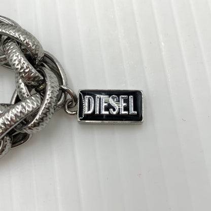 【中古品】【メンズ】 DISEL ディーゼル STAINLESS STEEL CHAIN BRACELET DX1514040 ステンレススチール チェーン ブレスレット アクセサリー 192-260801-ko-05-tei カラー：シルバー(カラー) 万代Net店