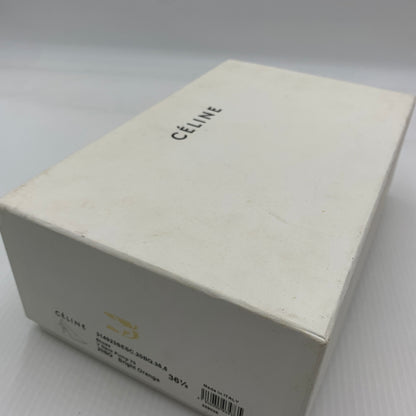 【中古品】【レディース】 CELINE セリーヌ V NECK PUMP 70 ブイ ネック パンプス 靴 シューズ 157-260801-ko-11-tei サイズ：36.5 カラー：Bright Orange 万代Net店